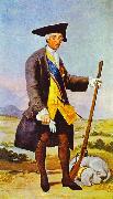 Francisco Jose de Goya Charles III in Hunting Costume china oil painting reproduction